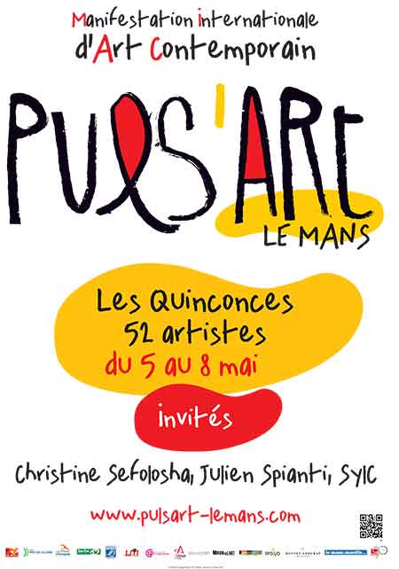 Affiche de Puls'art Le Mans
